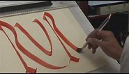 How To Use A Brush For Calligraphy