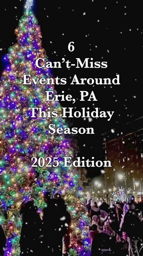 The most magical time of the year is almost here! From lights and live performances to a Q&A with Chevy Chase himself from Christmas Vacation, Erie is full of holiday cheer this season! Here are 6 Christmas events you won’t want to miss. See our full list of Holiday events happening around Erie, Pennsylvania and get more event details on our blog post at blog.whoisgrace.com/best-christmas-events-you-cant-miss-near-erie-pa-this-holiday #EriePA #ChristmasInErie #HolidayEvents #ChristmasEvents #Fam