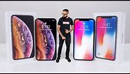 iPhone XS GOLD Unboxing vs iPhone X