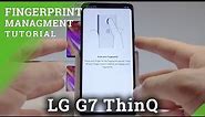 How to Add Fingerprint in LG G7 ThinQ - Fingerprint Unlocking |HardReset.Info