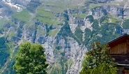 The beautiful mountain scenery in Gimmelwald village. #swissalps #switzerland #swisslove #myswitzerland #gimmelwald #lauterbrunnen #beautifullandscape #naturelovers #visitswitzerland #swiss | Switzerland Explore