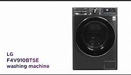 LG TurboWash 360 WiFi-enabled 10.5 kg Washing Machine - Black | Product Overview | Currys PC World