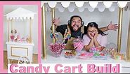 How I built my DIY Candy Cart for Our Event Rental Business