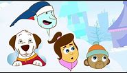 Hooplakidz Toons: Snow Yeti Monster | Adventures of Annie and Ben | Cartoons for Kids