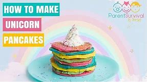 How to make Unicorn Pancakes