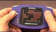 Classic Game Room - NINTENDO GAME BOY ADVANCE review model AGB-001