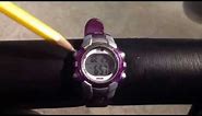 Setting Timex 1440 Sports Watch