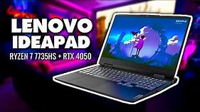 Lenovo Ideapad Gaming 3 | The Best Budget Gaming Laptop 2024 | RTX 4050 + R7 7735HS