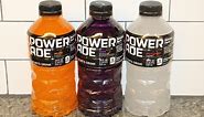 Powerade: Orange, Grape & White Cherry Review