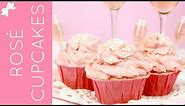 How To Make Rosé Pink Champagne Cupcakes // Lindsay Ann Bakes