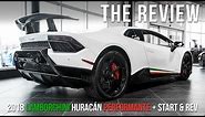2018 Lamborghini Huracán Performante Review with START + REV