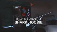 How to wash a BAPE SHARK HOODIE (4 EASY STEPS)