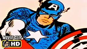 CAPTAIN AMERICA Joins THE AVENGERS - Classic Cartoon Clip (1966) Marvel