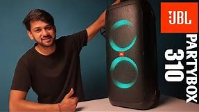 JBL PartyBox 310 Unboxing & Review | 18 Hour Battery Backup | 240 Watt RMS | Bass Booster