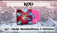 J. Cole - KOD (Alternate Cover & Pink Vinyl Record Unwrapping / Unboxing & Review)