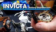 INVICTA Battery Replacement