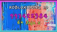 6+ Jojo s Roblox Song IDs/Codes