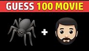 Can You Guess 100 MOVIES by Emoji Challenge | Mario, Barbie, Elemental, Freddy Fazbear