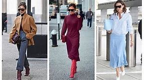 30 Victoria Beckham Street Style Outfits You'll Want to Copy