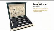 Watch the Retro 51 A.A. Milne Winnie the Pooh Collection Rollerball Pen Unboxing Video