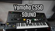 Desire: Master Yamaha CS50 Sound FX Techniques