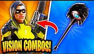 Best VISION SKIN COMBOS in Fortnite! (Updated 2022)