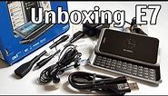 Nokia E7 Silver Unboxing 4K with all original accessories Nseries RM-626 review