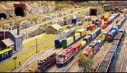 Large Private Model Railroad Lionel O Scale Gauge Train Layout at the Smoky Mountain Trains Museum