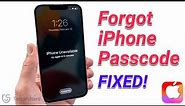 [2024] Forgot Your iPhone Passcode? Here are 4 Easy Fixes!🔥