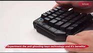 Introducing The RedThunder® K50 One-Handed Gaming Keyboard