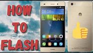 How to flash Huawei P8 Lite ALE L21 | Flashing Guide with SP Flash Tool Huawei P8 Lite ALE-L21