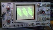 Tektronix 465 Oscilloscope Testing