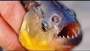 The Razor Sharp Teeth Of The Deadly Piranha | Amazing Animals | Real Wild