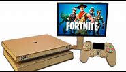 How to Make Sony PS4 Console with Controller from Cardboard