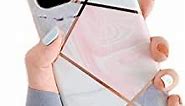 Cocomii Geometric Marble iPhone 6S/6 Case, Slim Thin Glossy Soft Flexible TPU Silicone Rubber Gel Shiny Reflective Streaks Fashion Bumper Cover Compatible with Apple iPhone 6S/6 (Simple Pink)