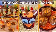 DIY Thanksgiving Treat Basket | S'mores, Hot Cocoa Bomb, Turkey Caramel Apples