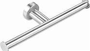 Double Roll Toilet Paper Holder Wall Mounted for Bathroom Kitchen, Brushed Nickel SUS304 Stainless Steel 2 in 1 Dual Tissue Holder