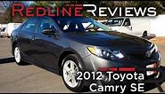 2012 Toyota Camry SE Review, Walkaround, Exhaust, Test Drive