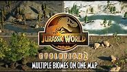 HOW TO MAKE BIOME DINOSAUR EXHIBITS | Jurassic World Evolution 2