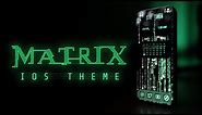 The MATRIX Theme for iPhone 13 & iOS 15: FREE Homescreen Customization!