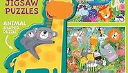 Ceaco - 3 in 1 Multipack - Animal Shaped - (3) 24 Piece Jigsaw Puzzles