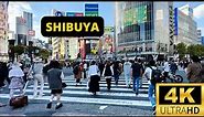 TOKYO, JAPAN 🇯🇵 [4K] SHIBUYA — 1 HOUR Walking Tour — OCTOBER 2023