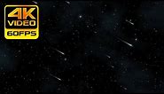 SHOOTING STARS OVERLAY ► 4K Motion Background ║ NIGHT SKY Short Version ║ Free ► HD Video Effect