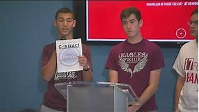 Web Extra: MSD Students Zach Hipsman & Adam Buchwald On 'Parents Promise To Kids' Contract