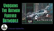 Model Car Garage - The Revell 1995 Batman Forever Batmobile - A Model Car Kit Unboxing Video