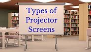 14 Different Types of Projector Screens - Explained - Best of Projectors