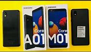 Samsung Galaxy A01 Core vs Samsung Galaxy M01 Core