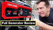 How many Appliances can it run? Complete Craftsman 3500W generator review.