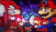 Mario Vs Knuckles | Sprite Animation