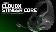 Experience Wireless Headset Gaming for Xbox | HyperX Cloud Stinger Core Wireless